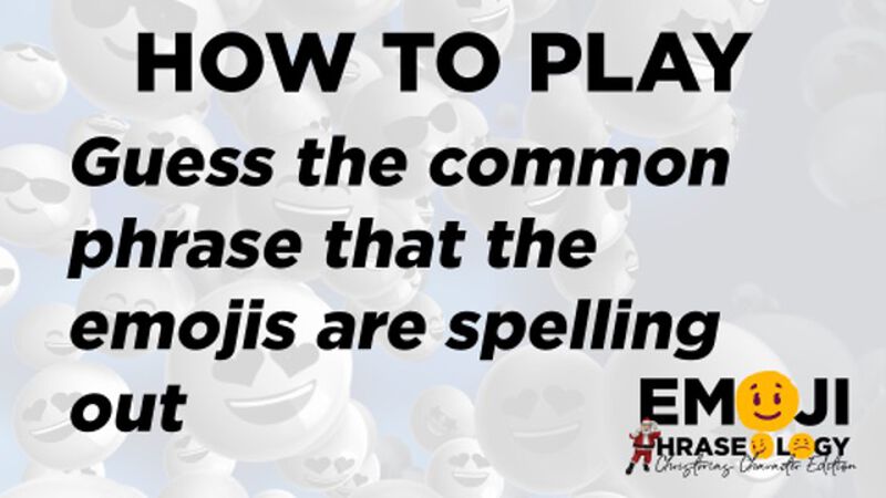 Emoji Phraseology: Christmas Character Edition